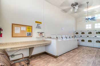 On-site laundry facilities